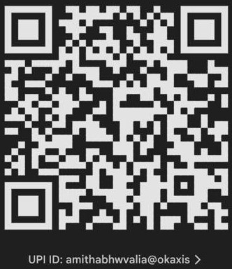 scan this code to pay-to-amitabh-Wvalia